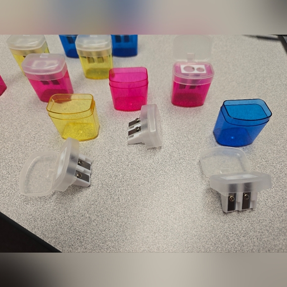 Colorful Pencil Sharpeners Set - Picture 3 of 4